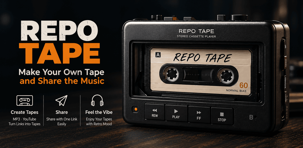 REPO TAPE — Make Your Own Tape and Share the Music